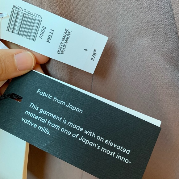 Babaton Pelli Blazer in Dusty Mauve - Picture 4 of 11